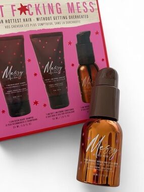 NEW Messy by Alli Webb Mini Rough Dry Styling Cream For Dry and Frizzy Ha